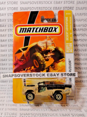 2009 MATCHBOX TAN SAHARA SURVIVOR, MBX #77, 1ST RELEASE NEW MBX MODEL, SEE DESC