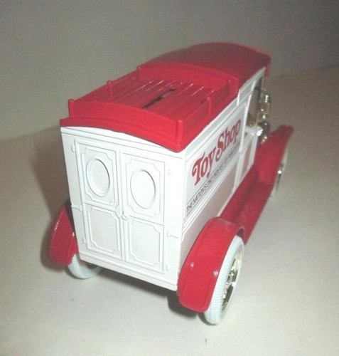 VINTAGE 1989 TOY SHOP COLLECTORS MAGAZINE ERTL DIE CAST DELIVERY TRUCK BANK - Picture 4 of 4