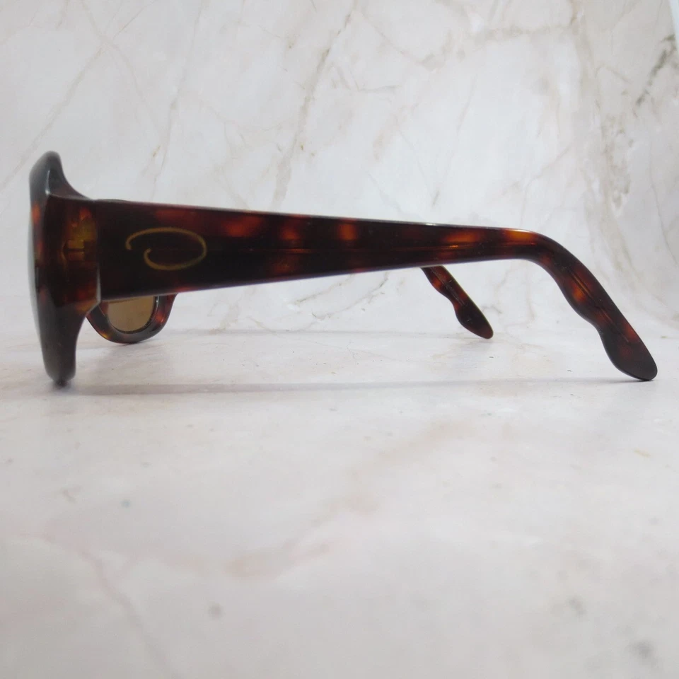 Oscar Oscar de la Renta Sunglasses Frame Women's Brown Tortoise Full Rim 51-15 - Image 3 of 4