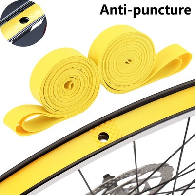 Bicycle Tyre Tire Inners Anti-puncture PVC Tube Rim Protections Tape Strip
