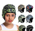 Kids Soft Padded Rugby Helmet Adjustable Headgear Football HelmetsHead Protector