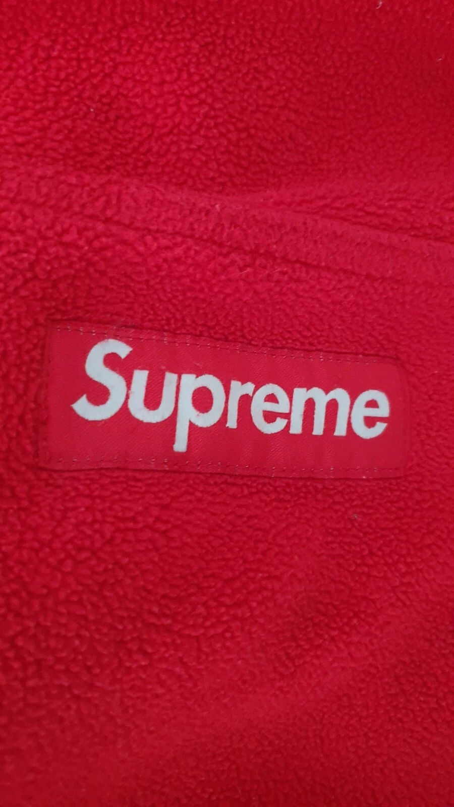 Felpa con cappuccio FW20 Supreme Polartec taglia M media rossa felpa pullover pile