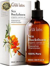 Organic Sea Buckthorn Oil 50ml Cold Pressed Unrefined for Skin Face Hair Nails B