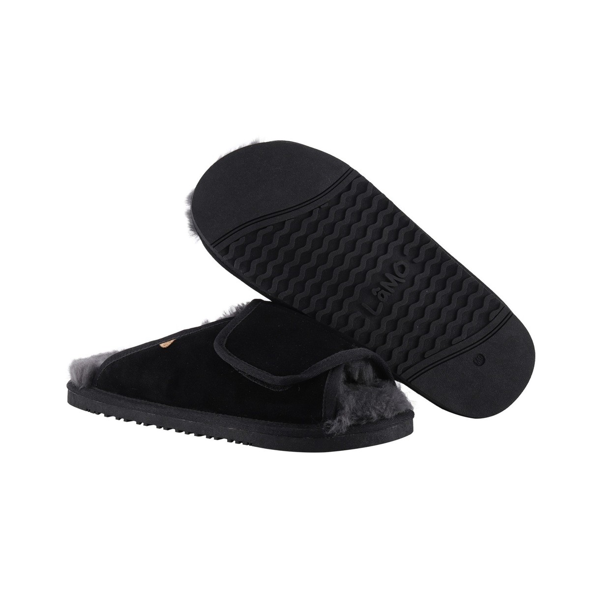 NEW LAMO men\'s classic apma wrap slide in black Amazon.com | Lamo Men main image 4