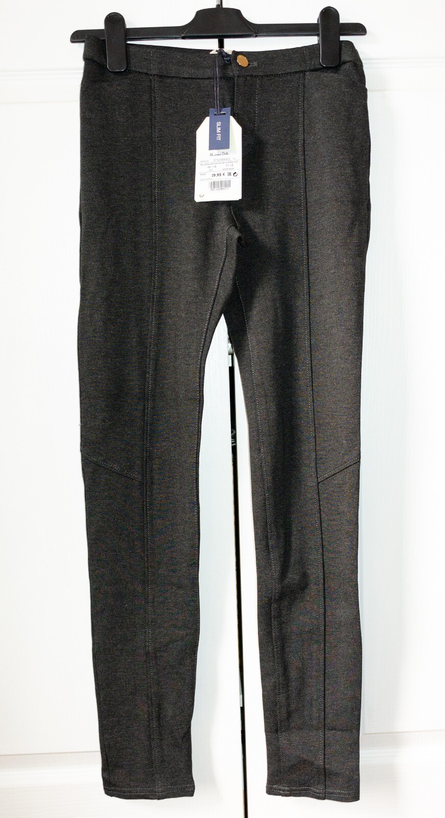 NEW! Massimo Dutti trousers leggings viscose SLIM FIT girls 11-12 y RRP £30