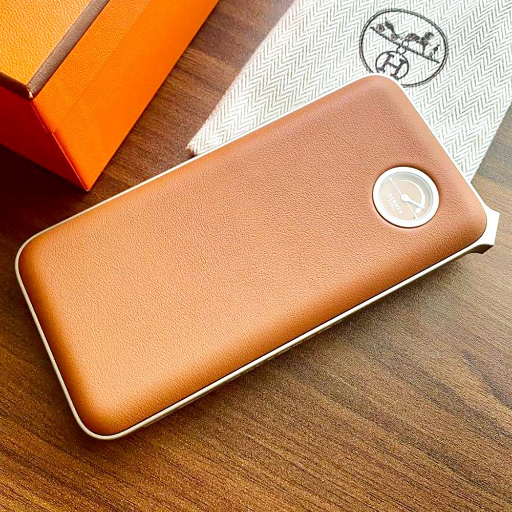 HERMES Volt H Maxi Mobile Battery Gold Portable Charger w/ Box