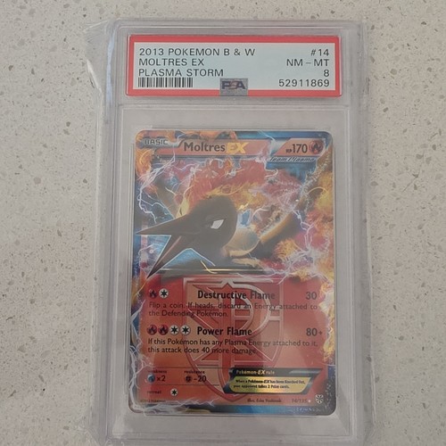 Moltres-EX graded PSA 8 for sale on eBay