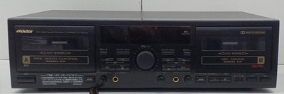 VICTOR TD-W603 MK II Doppel Kassettendeck Stereo Auto Reverse - Guter Zustand