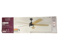 Home Decorators Collection Driskol 60in Smart LED Ceiling Fan Matte Black