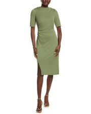 Anne Klein Draped Midi Dress Women's