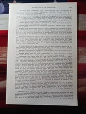 1910 Train Report WASHINGTON RUN RAILROAD Layton Washington Coal Mines PA