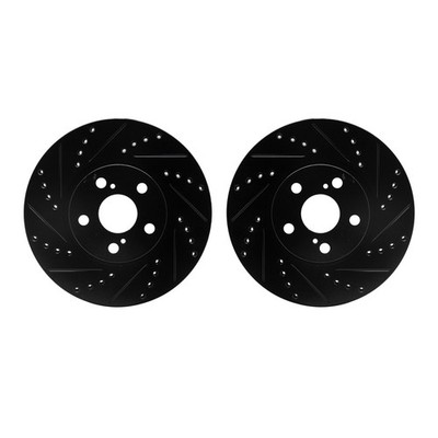 Dynamite Friction Disc Brake Rotor Set for tC, Vibe, Corolla+More 8002-76021