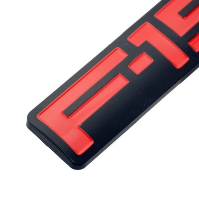 1Pc Rear Tailgate Emblems Badge for 2004-2008 F1505.4 Triton Black Red