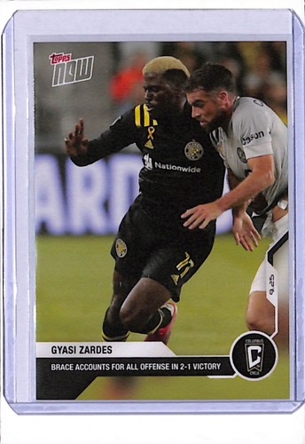 Gyasi Zardes – Gyasi Zardes - 2021 MLS TOPPS NOW® Card 148 - PR: 75