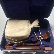 HOSOSZAO Shamisen Japanese Traditional Musical Instrument with Hard Case USED