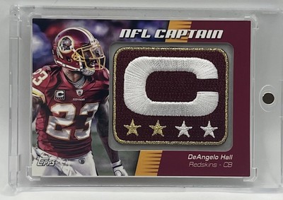2012 Topps - NFL Captain's Patch DeAngelo Hall  