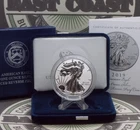 2019 "S" American SILVER Eagle Enhanced REVERSE Proof $1 Box & COA ECC&C, Inc.