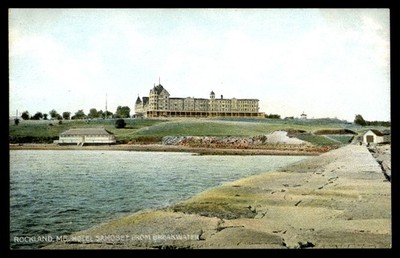 Postcard Hotel Samoset From Breakwater, Rockland, ME