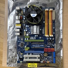 N7AD-SLI ASRock Motherboard with Intel Core 2 Quad Q9550 2.83 GHz CPU