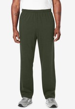 KingSize Men's Big Tall Lightweight Jersey Side-Striped Sweatpants