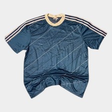 Adidas Heim Fußball Trikot 1986 1987 1988 Erwachsene XL Vorlage 80's