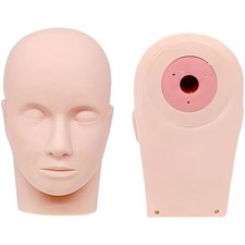 Lash Makeup Mannequin Head Cosmetology Mannequin Head for Makeup Soft8764