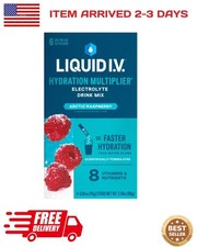Liquid I.V.  Arctic Raspberry Hydration Multiplier  Powdered Electrolyte Drink M