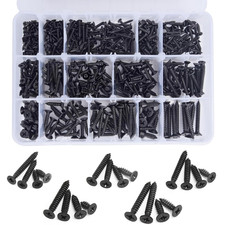542PCS 4 6 8 10 12 Phillips Head Screw Set Stainless Steel Wood Screws Assortme