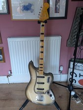 Squier Classic Vibe Bass VI Guitar – Antigua Burst