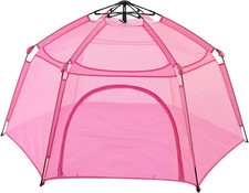 Pop up Playpen- 7'X7'X44  Baby Playpens Large Kids Play Tent Portable and Foldabl
