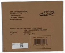 Battery Tender Plus 12V, 1.25 Amp Battery Charger