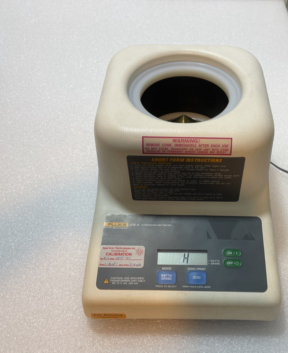 Fluke UW4 Ultrasound Wattmeter