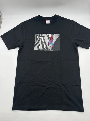 Supreme Spider-Man (Black) Tee SS26 Men's Sizes S-XL