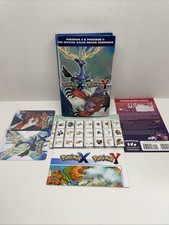 Pokemon X & Pokemon Y: The Official Kalos Guidebook  w/ Map, Poster, Cloth!