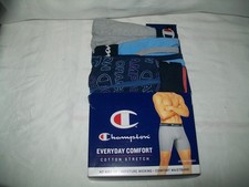 NUOVO BOXER 3 SLIP CHAMPION DAILY COMFORT COTONE ELASTICIZZATO MEDIO 32-34
