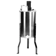 VIVO Large Electric Three (3) Frame Stainless Steel Honey Extractor (BEE-V003E)