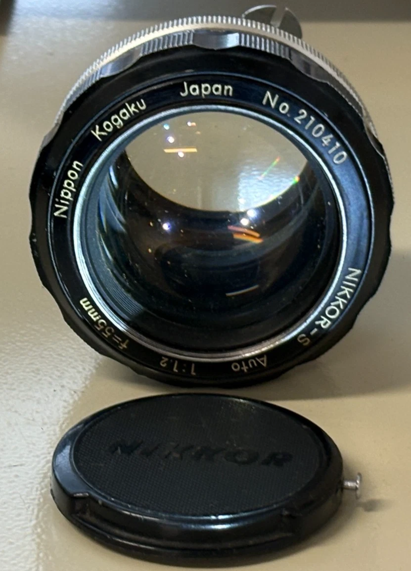 フィルムカメラ Nikon F2 NIKKOR 55mm f/1.2 初心者が撮影してわかったニコンF2とは？レンズはNikon New NIKKOR