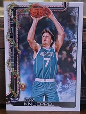 Topps 2025-26 Holiday Kon Knueppel Rookie #H164 Charlotte Hornets