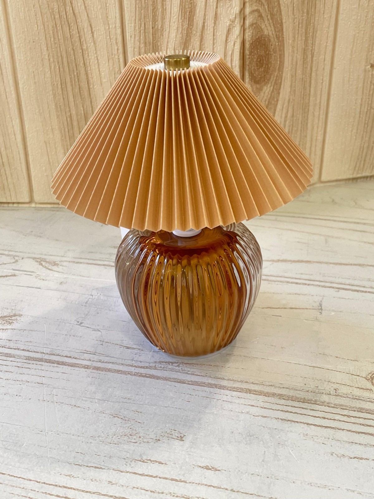 Offerta Lampada Yvonne Gontier Ambra Plissé | Qualità Professionale