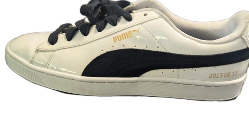 BTS x PUMA Collaboration Sneakers Basket Patent Sz 9 Woman - Picture 4 of 12