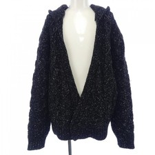 Authentische Saint Laurent SAINT LAURENT 712146 Y75 Edelstahl Strickjacke #2...