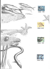 DENMARK  @ 2013  GOOD MNH   SHEETLETS  FISH  LOW START @225