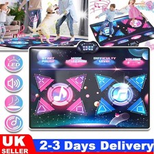 Electronic Musical Dance Play Mat Dance Mat 12 Games 3 Levels Single VS Double