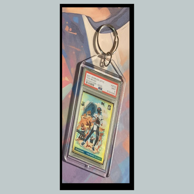 0468 TB 2021 Panini Donruss Optic Downtown Gold Custom Novelty Keychain- Gift 