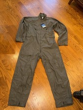NWT Propper CWU-27/P Nomex Flight Suit Flyers Coveralls Green 44R Aramid