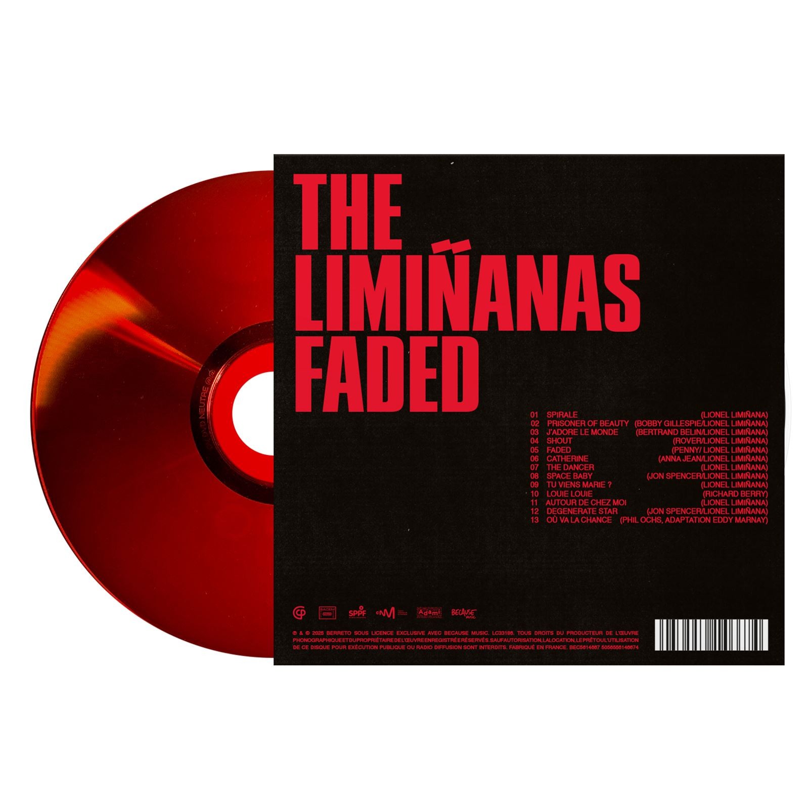 The Limiñanas - Faded (Because Music) CD Album