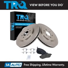 TRQ Front Brake Pad & Rotor Kit Semi-Metallic Fits 2008-2012 Nissan Pathfinder