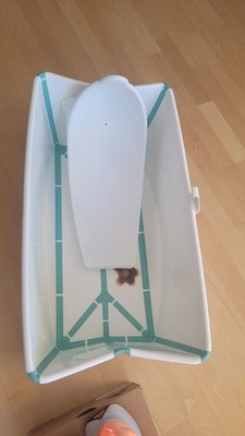 Stokke Flexi Bath Mit Newborn Einsatz Babybadewann