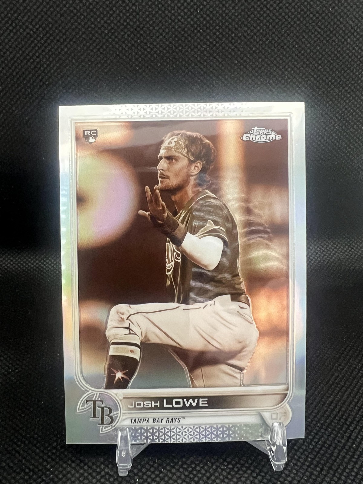 2022 Topps Chrome #83 Josh Lowe Negative Refractor
