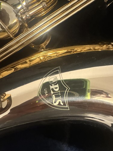 Opus USA Professional Gold Tenor Saxophone w/Case - Picture 7 of 24